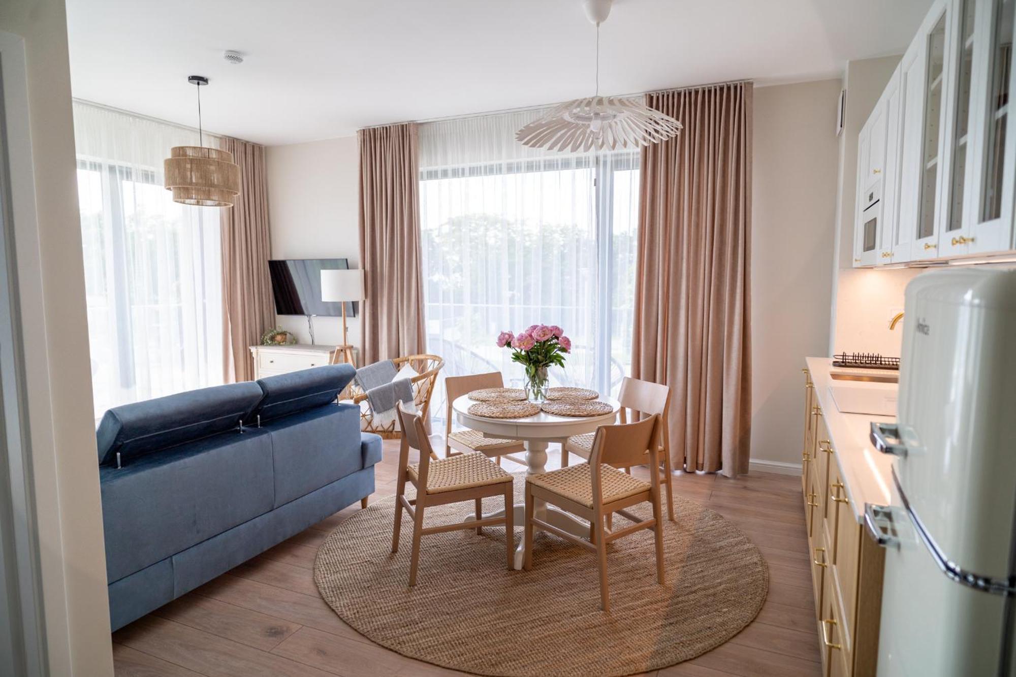 Apartament Amber & Calm Euronia Мендзыздрое Экстерьер фото